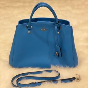 Coach handbag with crossbody strap